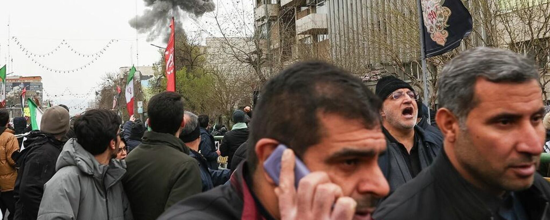 Tahran'daki Kudüs Yürüşü sırasında patlama - Sputnik Türkiye, 1920, 13.03.2026