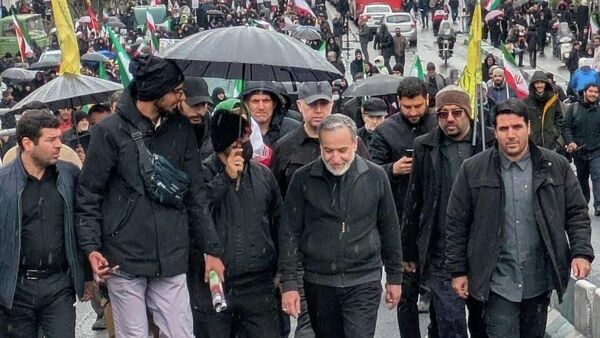 Arakçi, Tahran'daki Kudüs Günü yürüyüşünde - Sputnik Türkiye