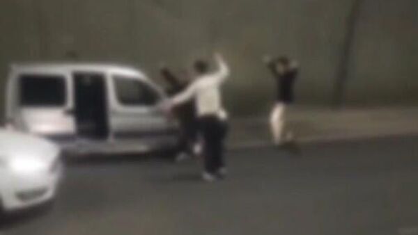 Trabzon'da tünelde dans  - Sputnik Türkiye