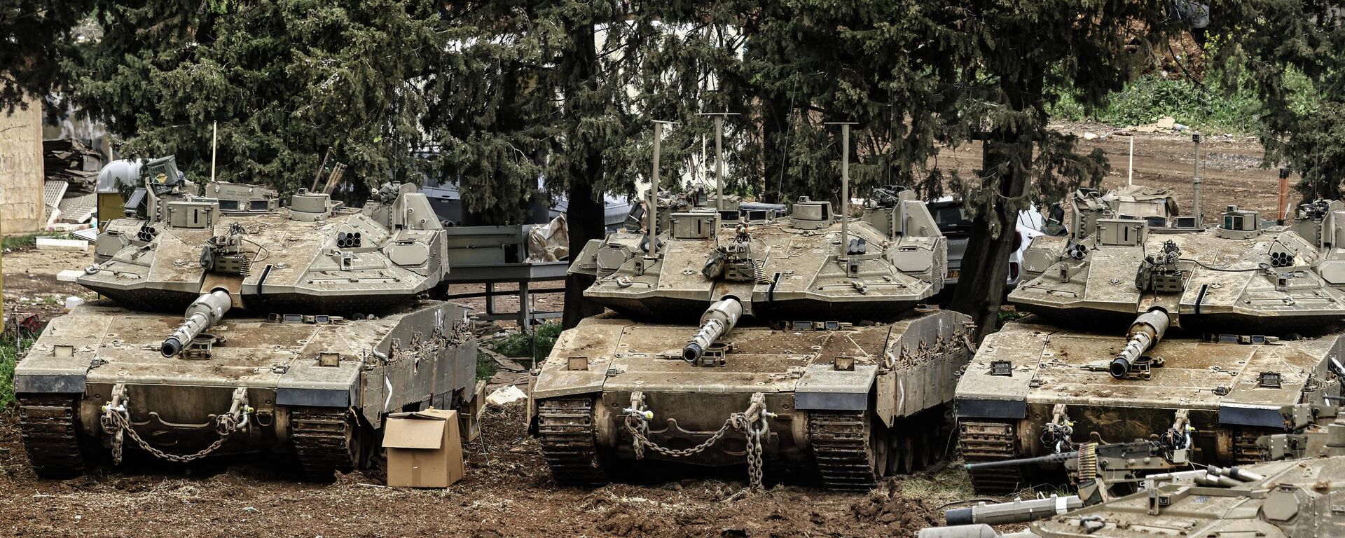 İsrail tankları - Sputnik Türkiye, 1920, 16.03.2026