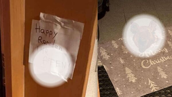 Avusturya'da Türk bir ailenin kapısına domuz kafası ve Ramazan ile ilgili ırkçı hakaret bırakıldı - Sputnik Türkiye