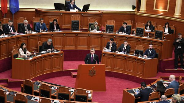 Arnavutluk Meclisi - Sputnik Türkiye