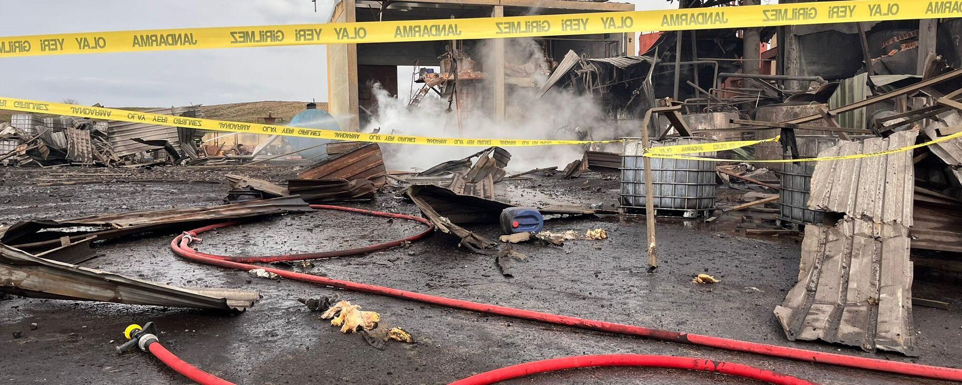 Fabrikada patlama - Sputnik Türkiye, 1920, 18.03.2026