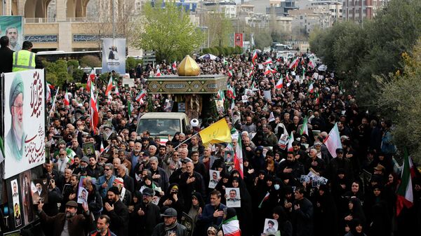 ABD-İsrail saldırılarında ölen İran DMO sözcüsü Naini için Tahran’da cenaze töreni düzenlendi - Sputnik Türkiye