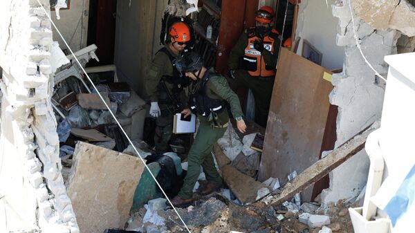 İran'ın misilleme saldırısı sonrası Tel Aviv'den görüntüler - Sputnik Türkiye