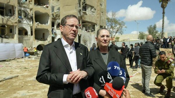 İsrail Cumhurbaşkanı Isaac Herzog, - Sputnik Türkiye