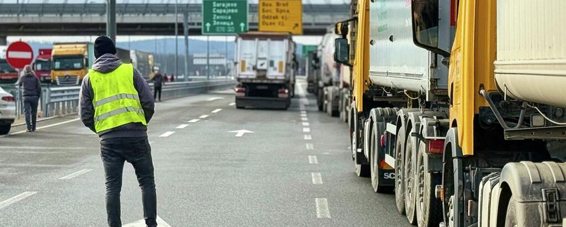 Bosna Hırvatistan sınır kapısı - Sputnik Türkiye, 1920, 23.03.2026