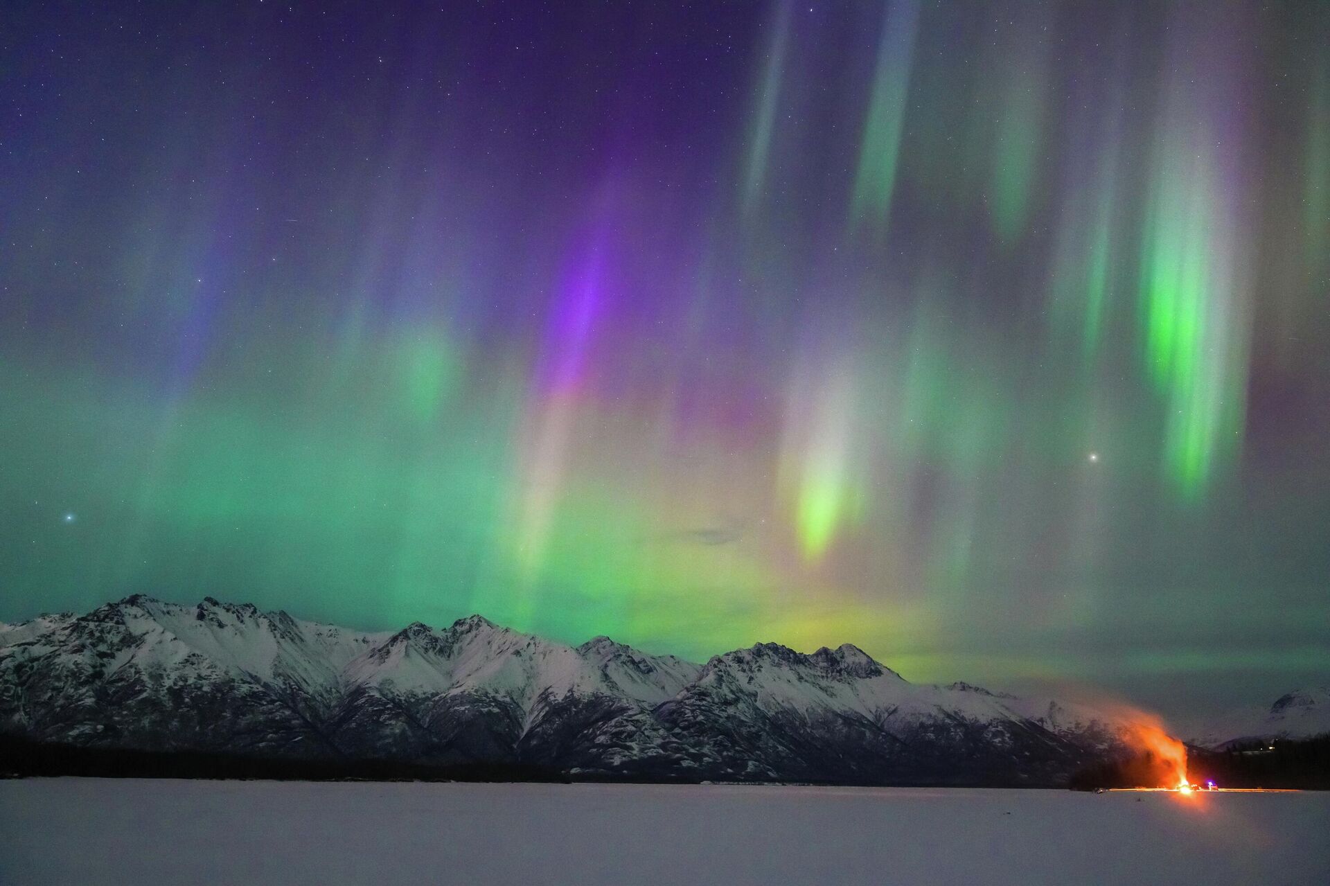 Kuzey Işıkları - Sputnik Türkiye, 1920, 26.03.2026