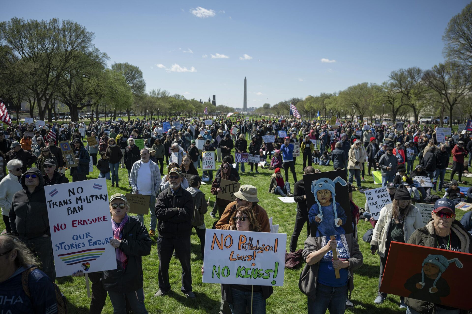 ABD'nin büyük metropollerinde 'Krallara Hayır' protestoları düzenlendi - Sputnik Türkiye, 1920, 29.03.2026