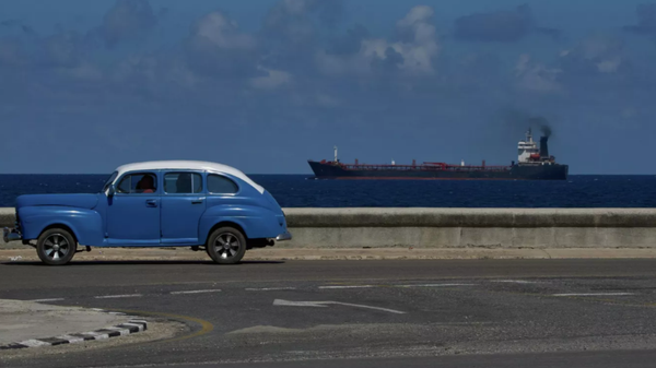 Havana limanında bir tanker - Sputnik Türkiye