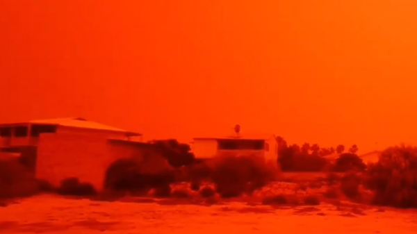 Avustralya'da gökyüzü kırmızıya döndü - Sputnik Türkiye