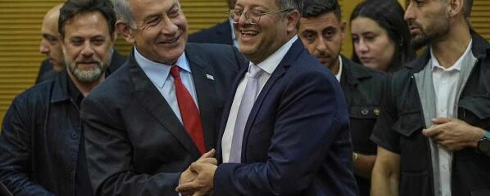 Binyamin Netanyahu ve Itamar Ben-Gvir - Sputnik Türkiye, 1920, 30.03.2026