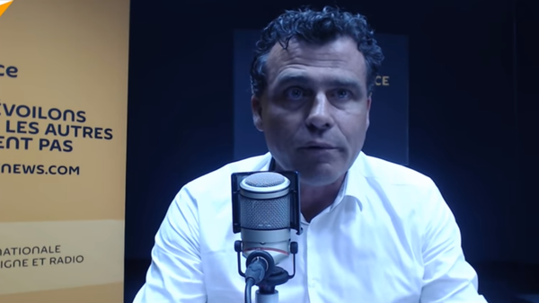 Philippe Murer dans le studio de Sputnik France - Sputnik Türkiye