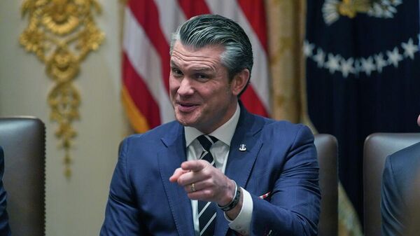 ABD Savunma Bakanı Pete Hegseth - Sputnik Türkiye