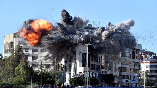  Lübnan'ın başkenti Beyrut'un Dahiye bölgesindeki Gubeyri Mahallesi - Sputnik Türkiye