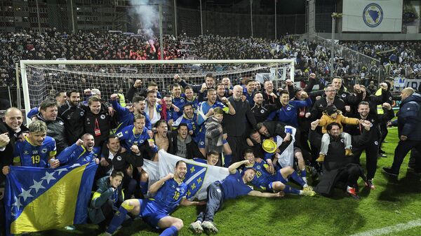 Bosna Hersek İtalya'yı eledi - Sputnik Türkiye