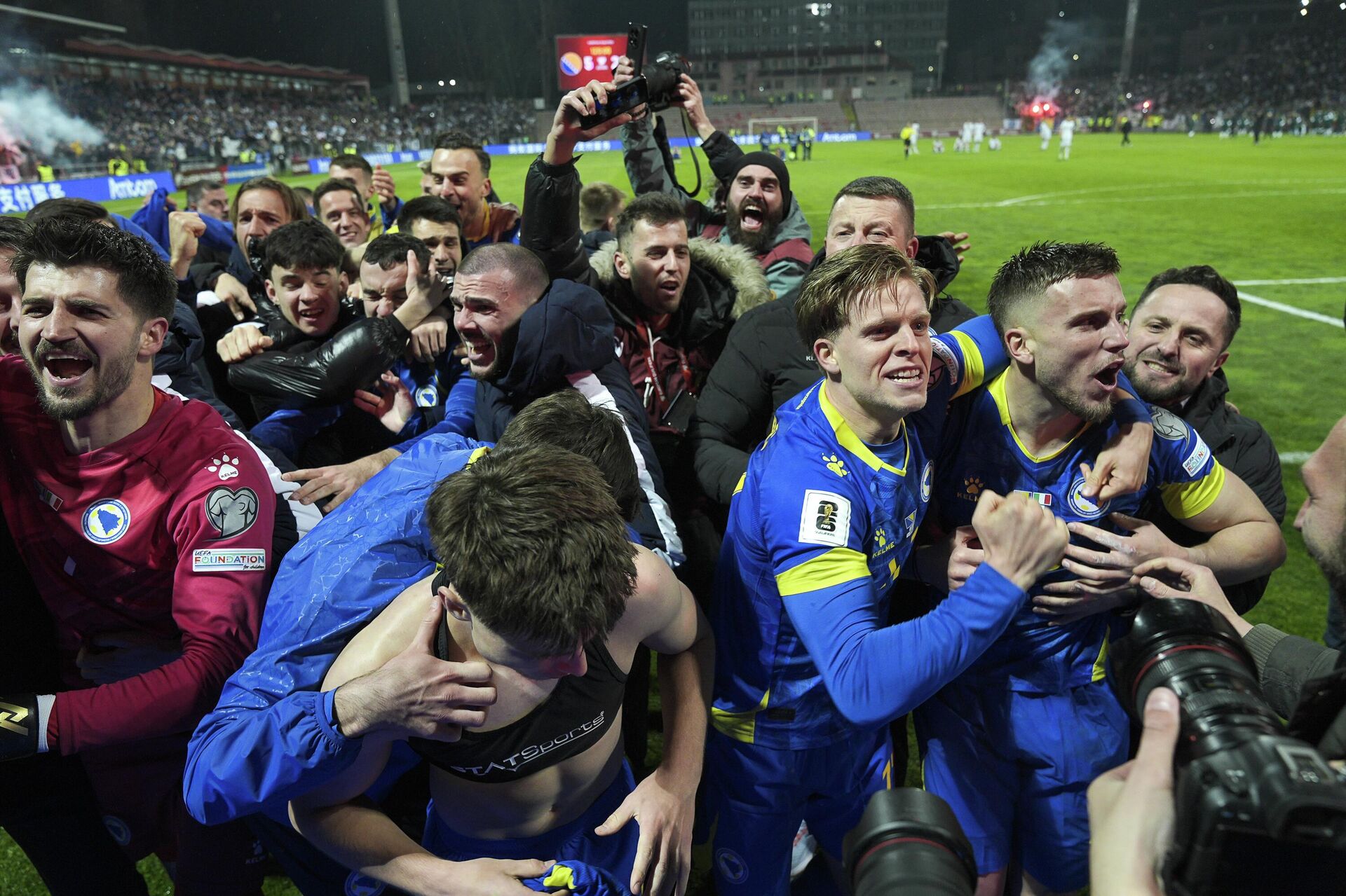 Bosna Hersek İtalya'yı eledi - Sputnik Türkiye, 1920, 01.04.2026