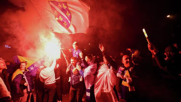 Bosna Hersek taraftarları - Sputnik Türkiye