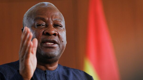 Gana Cumhurbaşkanı John Dramani Mahama - Sputnik Türkiye