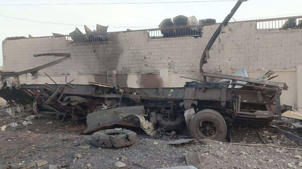 İran'da Kızılay deposuna İHA saldırısı düzenlendi - Sputnik Türkiye