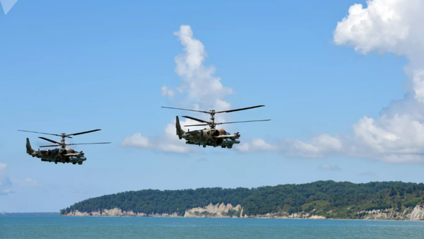 Ka-52 Alligator helikopterleri - Sputnik Türkiye