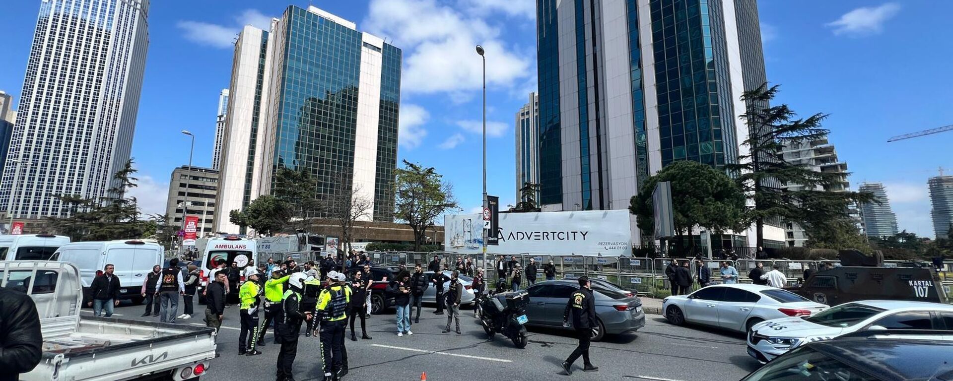 İsrail Konsolosluğu önünde çatışma - Sputnik Türkiye, 1920, 07.04.2026