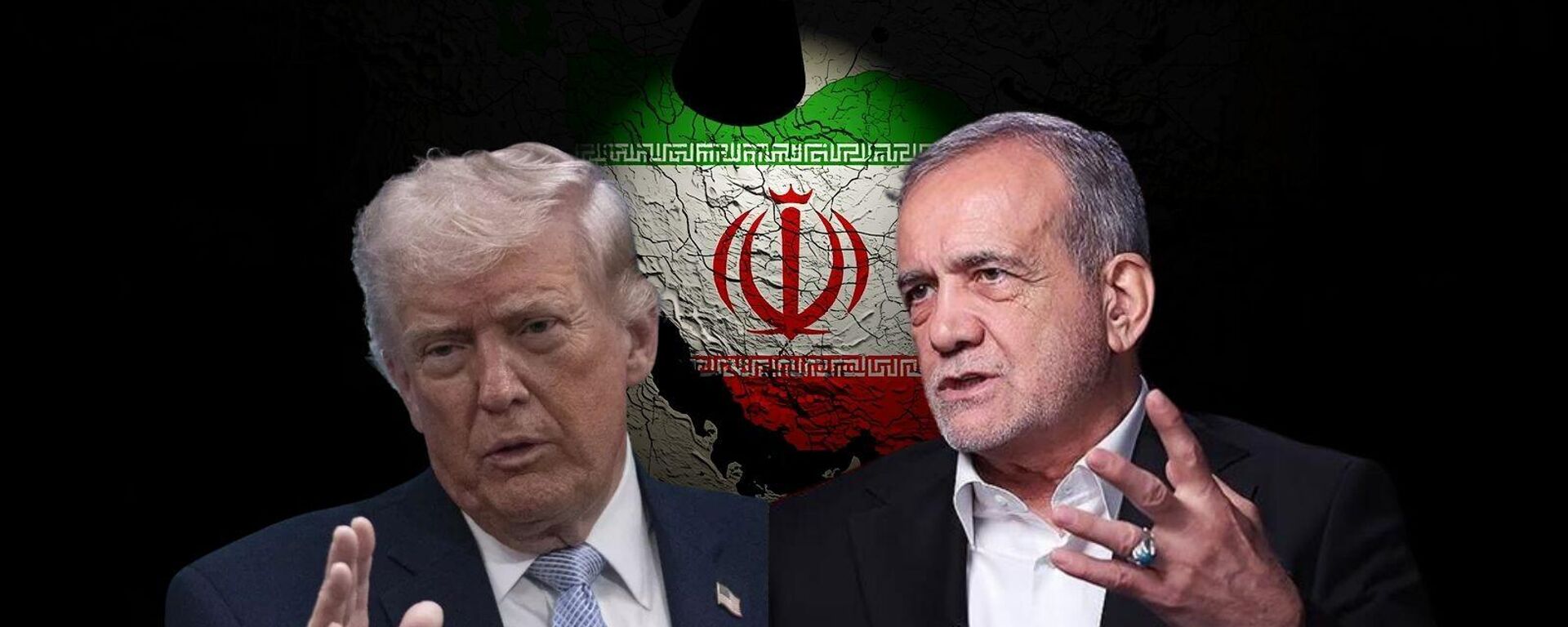 Trump-Pezeşkiyan - Sputnik Türkiye, 1920, 08.04.2026