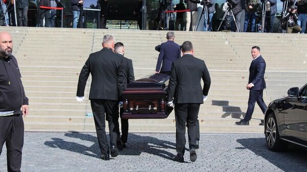 Mircea Lucescu'nun cenazesi - Sputnik Türkiye