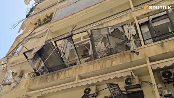 Beyrut'ta yas günü: 10 dakikada yaklaşık 190 ölü - Sputnik Türkiye