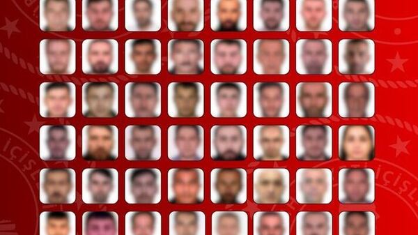 Kırmızı bültenle aranan 16, ulusal seviyede aranan 45 suçlu ülkeye getirildi - Sputnik Türkiye