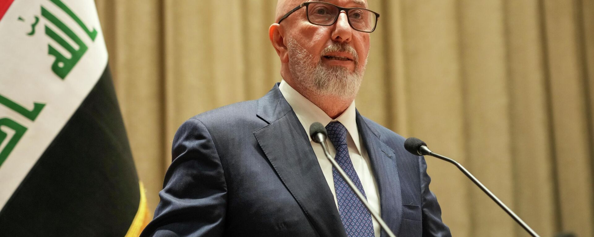 Irak Meclisi, Nizar Amedi’yi ülkenin yeni Cumhurbaşkanı olarak seçti.  - Sputnik Türkiye, 1920, 11.04.2026
