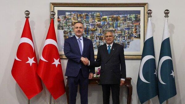 Dışişleri Bakanı Hakan Fidan ve Muhammed İshak Dar - Sputnik Türkiye