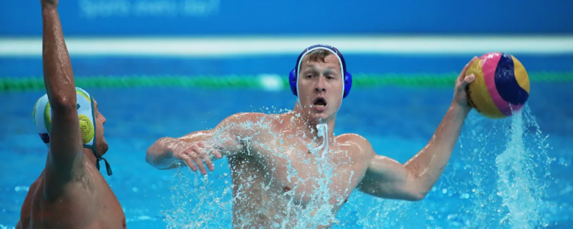 Rus milli takımından su topu sporcusu - Sputnik Türkiye, 1920, 13.04.2026