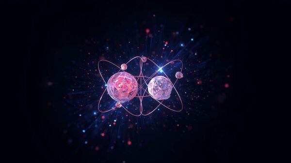Kuantum dolanıklık, atomlar  - Sputnik Türkiye
