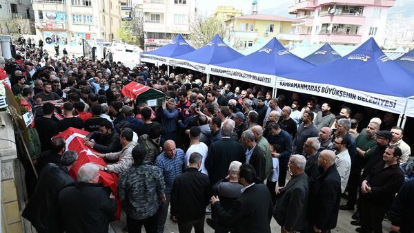 Kahramanmaraş cenazeler - Sputnik Türkiye