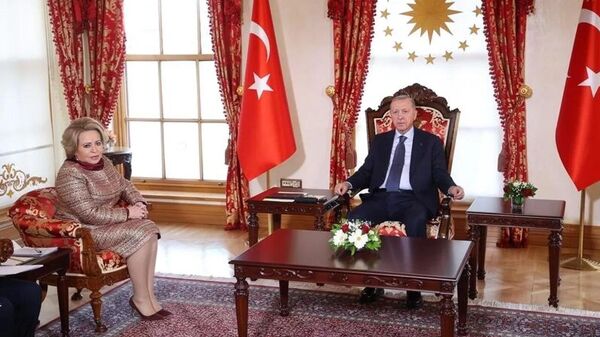 matviyenko erdoğan - Sputnik Türkiye