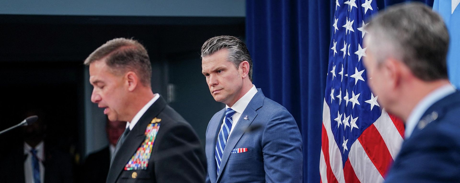 Pete Hegseth ve Dan Caine - Sputnik Türkiye, 1920, 08.08.2026