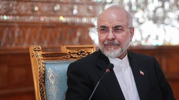 İran Meclis Başkanı Muhammed Bakır Kalibaf  - Sputnik Türkiye