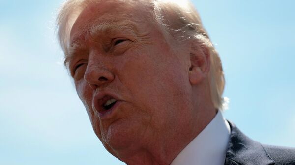 ABD Başkanı Donald Trump, - Sputnik Türkiye