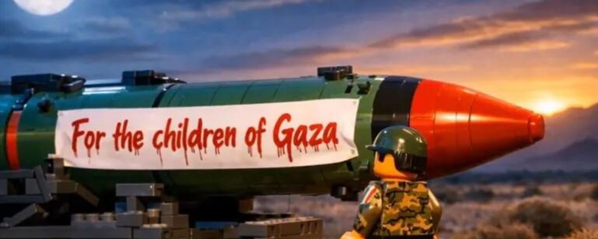 İran'ın yapay zeka lego videoları - Sputnik Türkiye, 1920, 17.04.2026