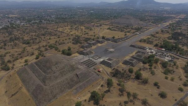Meksika'da bulunan Teotihuacan piramitleri - Sputnik Türkiye