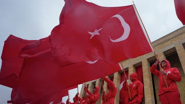 23 Nisan'da Anıtkabir - Sputnik Türkiye