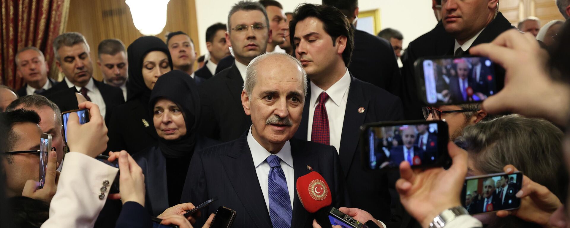 TBMM Başkanı Numan Kurtulmuş - Sputnik Türkiye, 1920, 23.04.2026