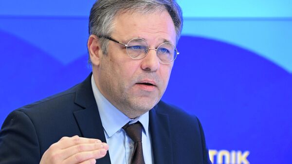 Rusya Dışişleri Bakanlığı’nın Kiev rejiminin suçlarından sorumlu Özel Yetkili Büyükelçisi Rodion Miroşnik - Sputnik Türkiye