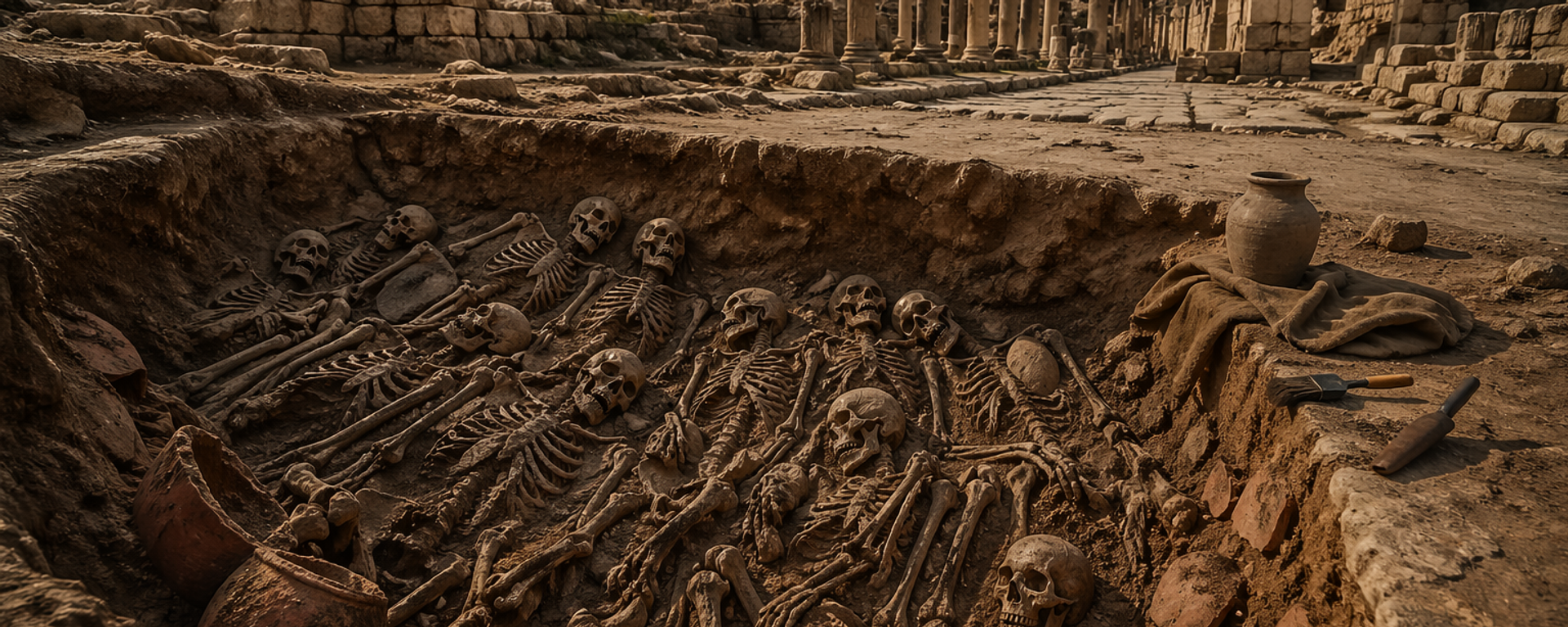 Ürdün antik toplu mezar - Sputnik Türkiye, 1920, 24.04.2026