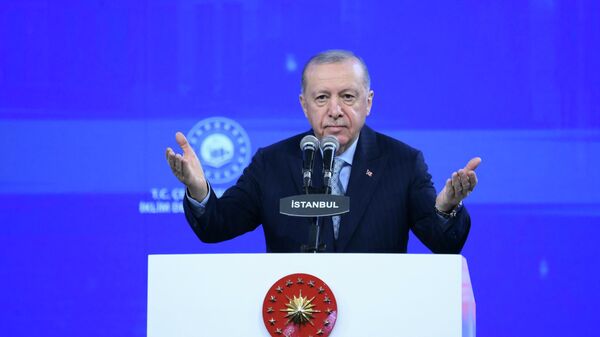 Cumhurbaşkanı Recep Tayyip Erdoğan - Sputnik Türkiye