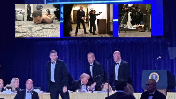 Beyaz Saray'daki yemekte silah sesleri: Trump salondan çıkartıldı  - Sputnik Türkiye