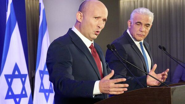 Naftali Bennett ve Yair Lapid  - Sputnik Türkiye