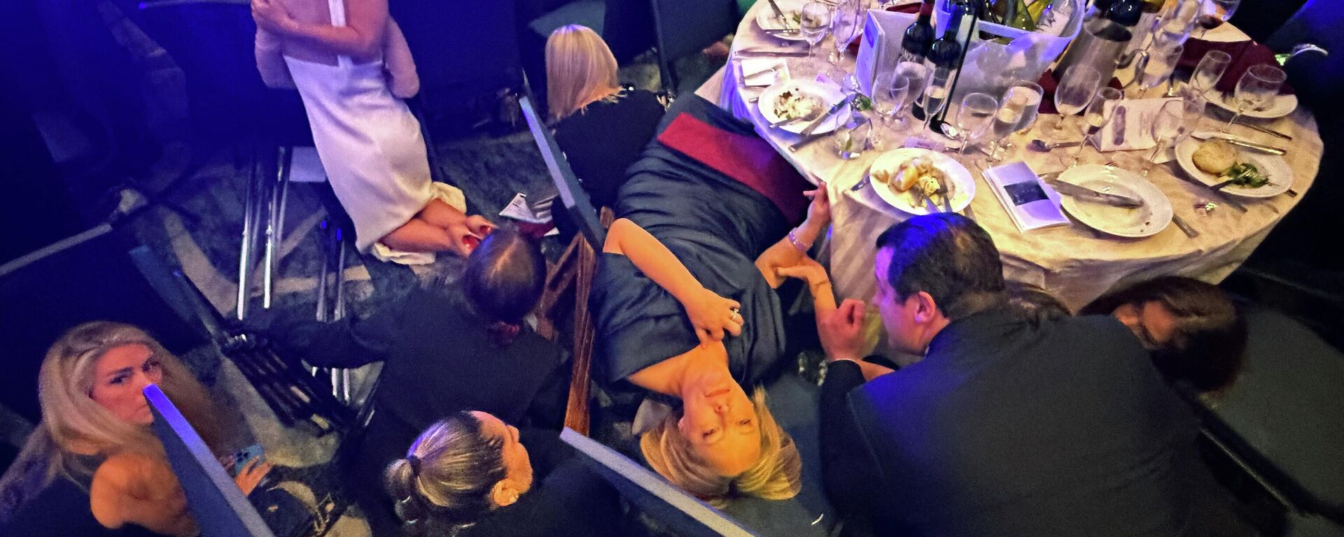 ABD'de Beyaz Saray Muhabirleri Yemeği'ne yönelik saldırı girişimi - Sputnik Türkiye, 1920, 27.04.2026