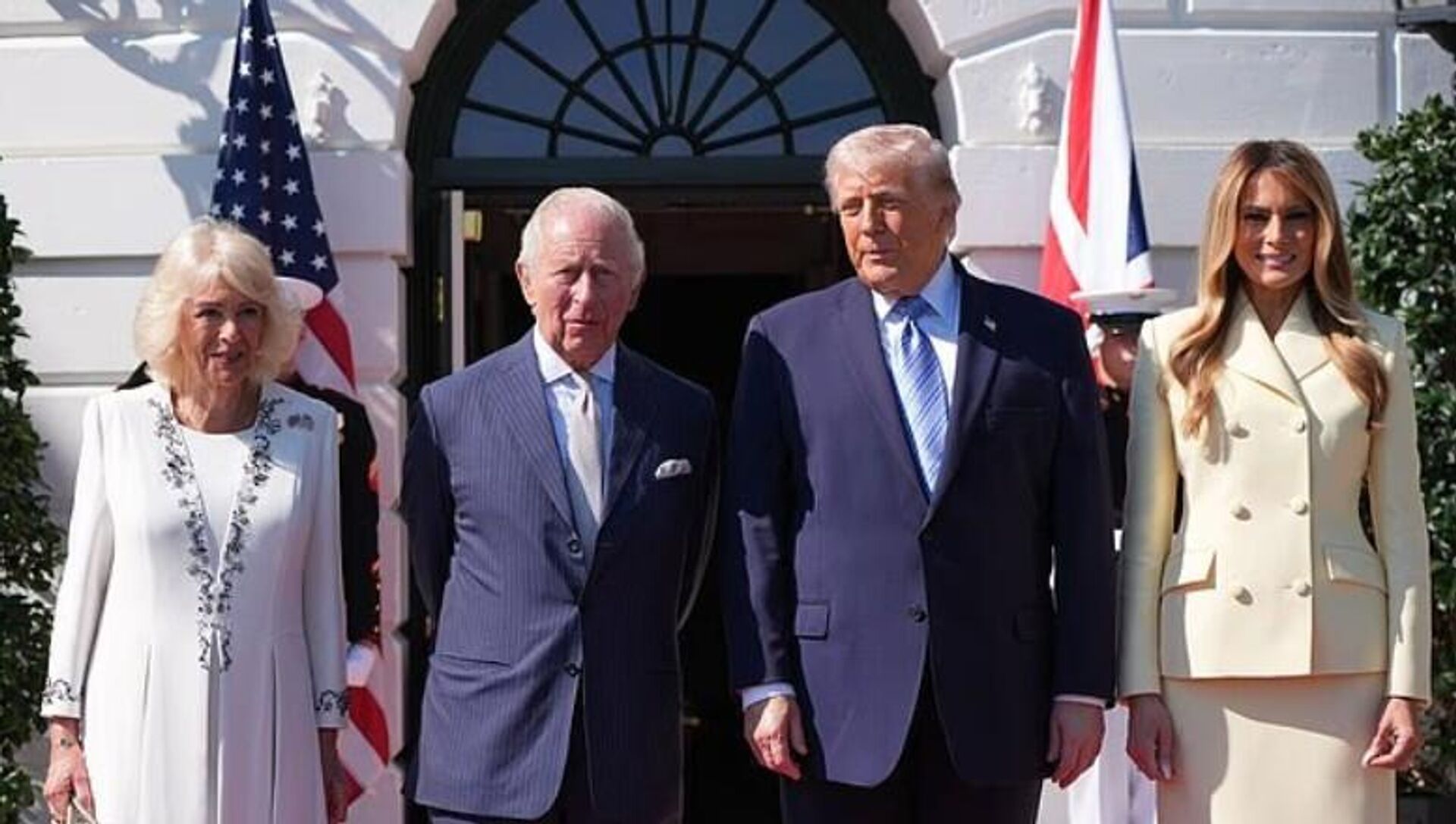 Kral Charles ve ABD Başkanı Donald Trump - Sputnik Türkiye, 1920, 29.04.2026